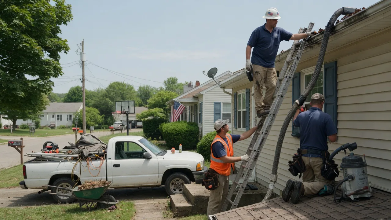 Gutter Installation in Calhoun City, MS near me
